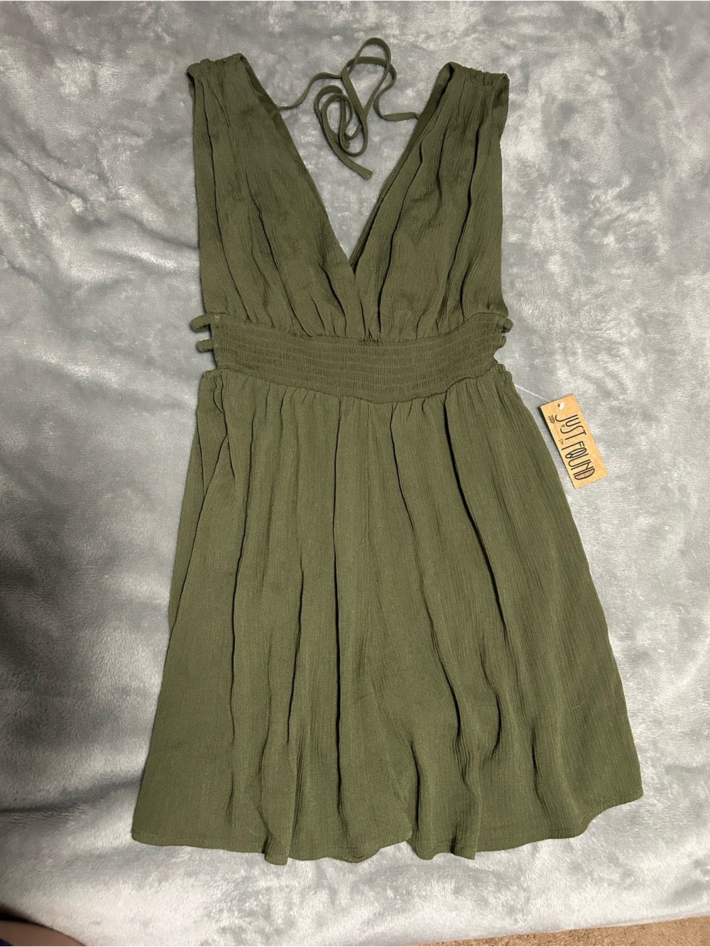 Just Found Romper in Green Size Large NWT